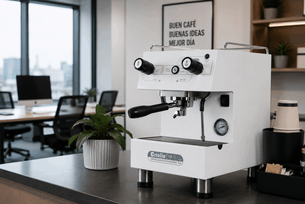 Máquina de café Lainex en oficina